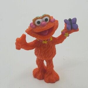 Sesame Street Zoe Applause 2in Mini Muppet Collectible Figure